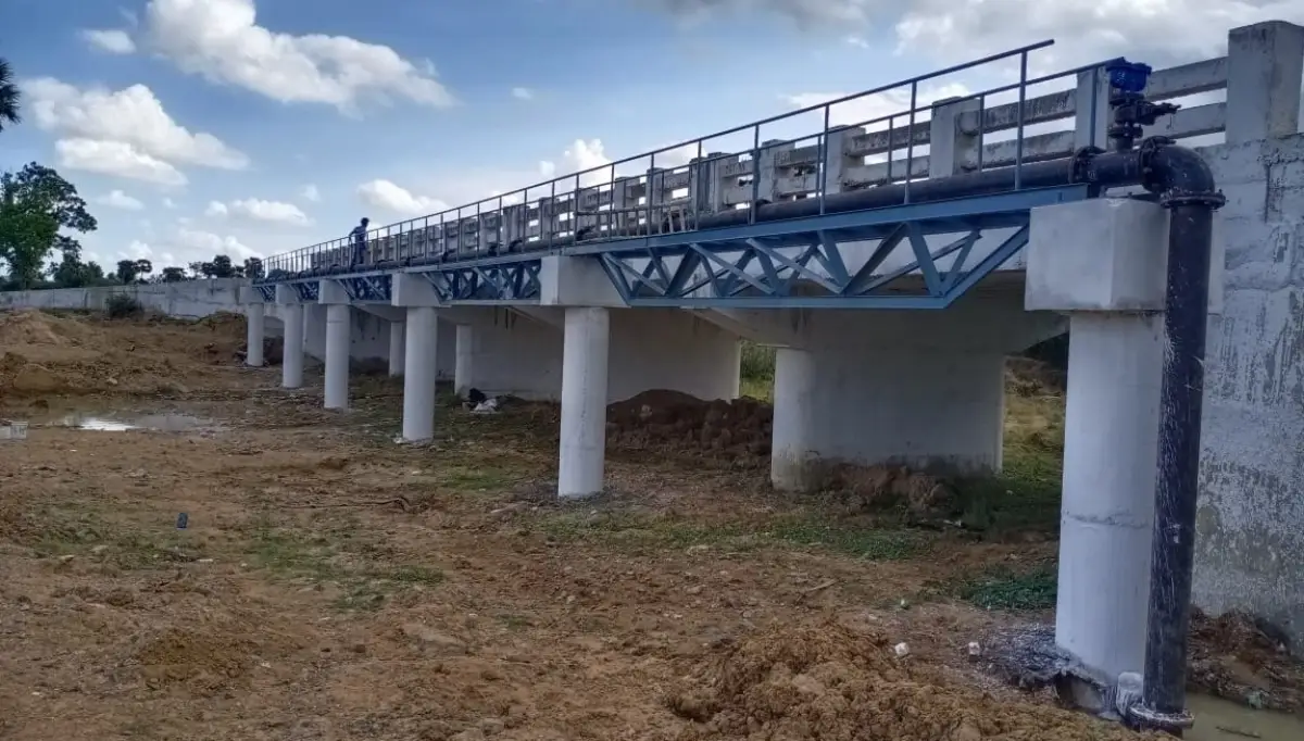 Chennai Metro Water - Pipe Carrier Bridge, CMWSSB